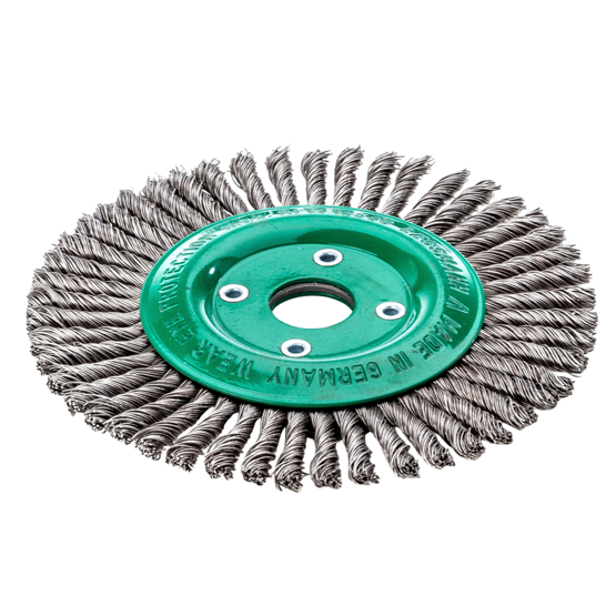 Zopf-Rundbürste Pipeline ZRP 125 x 6 mm Inox